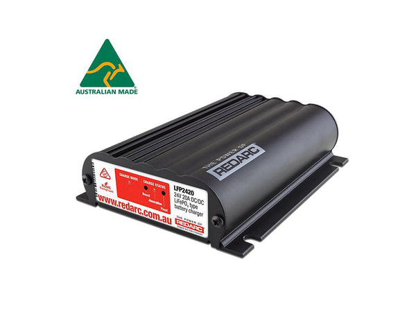 RedArc LFP 24V 20A In-Vehicle Battery Charger