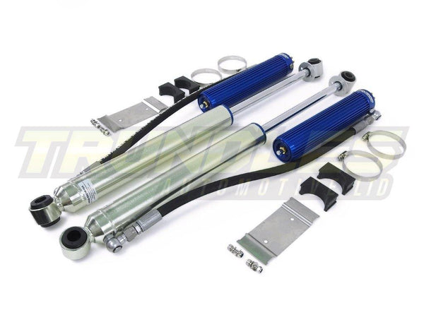 Profender Monotube Remote Reservoir Rear Pair of Shock Absorbers for Nissan Patrol GQ 1987-2006 - Trundles Automotive