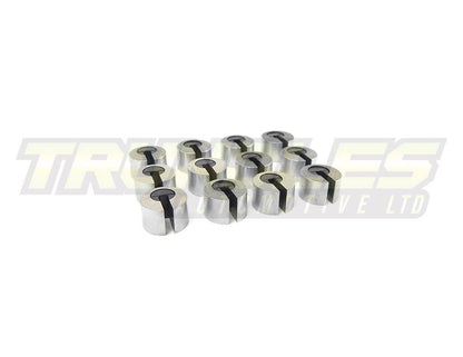 Set of 12 Genuine Corner Seals for Mazda RX7 S6 1992-1995 - Trundles Automotive