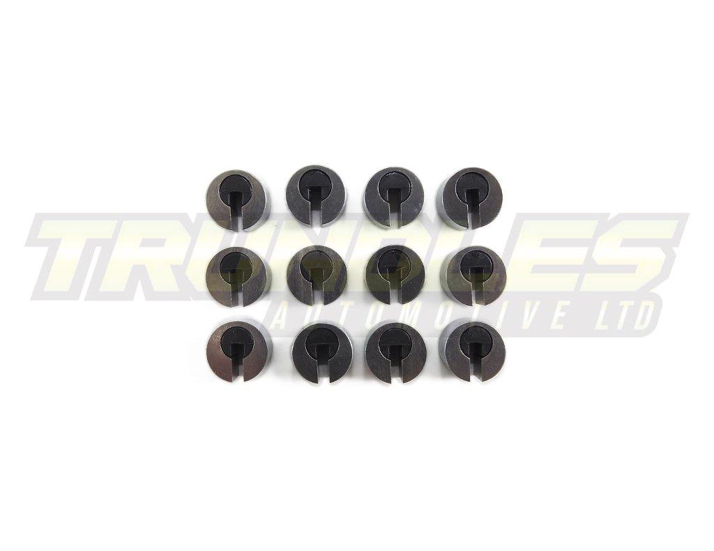 Set of 12 Genuine Corner Seals for Mazda RX7 S6 1992-1995 - Trundles Automotive