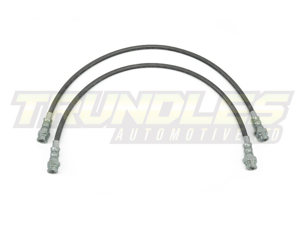 Trundles Rear Braided Brake Hoses to suit Ford Ranger PX1/2/3 2011-2022