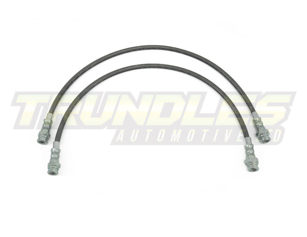 Trundles Rear Braided Brake Hoses to suit Mazda BT-50 2011-2020