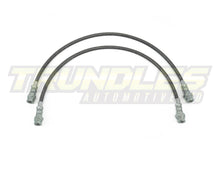 Trundles Rear Braided Brake Hoses to suit Mazda BT-50 2011-2020