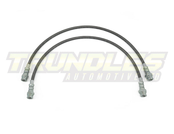 Trundles Rear Braided Brake Hoses to suit Mazda BT-50 2011-2020