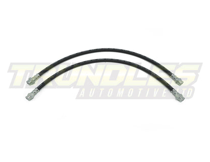 Trundles Extended Rear Rubber Brake Hoses to suit Ford Ranger PX1/2/3 2011-2022