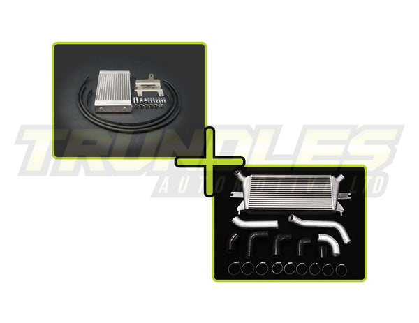 HPD Intercooler and Trans Cooler Combo Kit to suit Holden Colorado RG 2012-2013