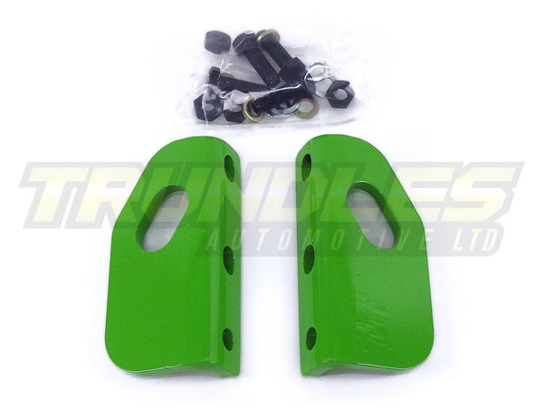 Trundles Heavy Duty Tow Point - Green - Landcruiser 200 Series - Front - Trundles Automotive