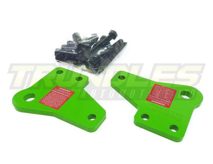 Trundles Heavy Duty Tow Point - Green - Hilux 2005-Onwards - Trundles Automotive