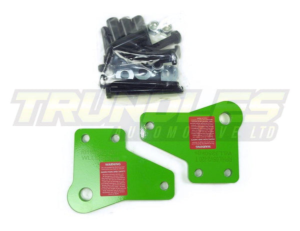 Trundles Heavy Duty Tow Point - Green - Hilux 2005-Onwards - Trundles Automotive