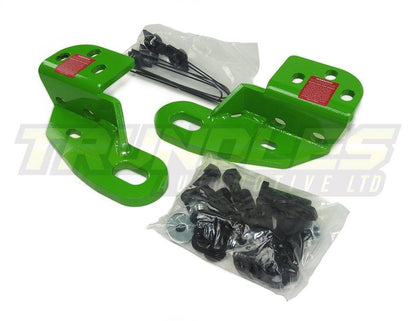 Trundles Heavy Duty Tow Point - Green - Nissan GQ/GU Patrol - Trundles Automotive
