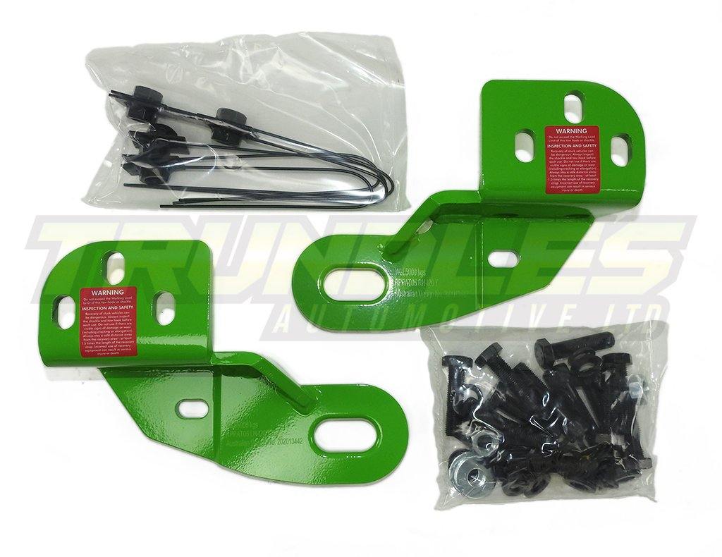 Trundles Heavy Duty Tow Point - Green - Nissan GQ/GU Patrol - Trundles Automotive