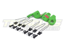 Trundles Heavy Duty Green Tow Point (Pair) to suit Mitsubishi Triton ML/MN 2006-2015