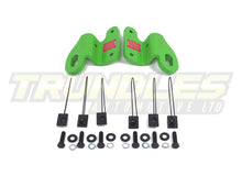 Trundles Heavy Duty Green Tow Point (Pair) to suit Mitsubishi Triton ML/MN 2006-2015