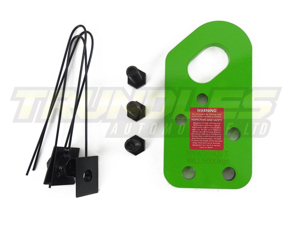 Trundles Heavy Duty Tow Point - Green - Nissan Patrol GQ & GU Series - Trundles Automotive