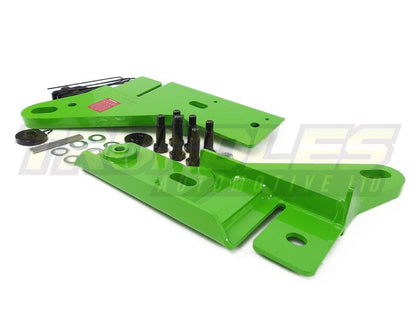 Trundles Heavy Duty Tow Point - Green - Ranger PX / BT50 Series II - Trundles Automotive