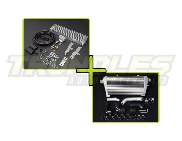 HPD Intercooler and Trans Cooler Combo Kit to suit Ford Ranger PX1/2 2011-2018