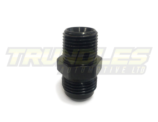 '-10 Male Flare to 3/4" NPT - Black