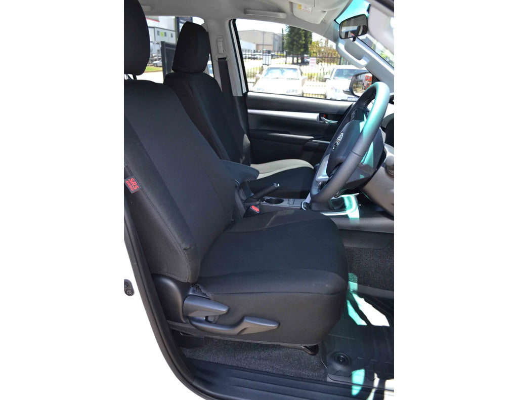 SupaFit Seat Covers to suit Toyota Hilux N80 Dual Cab 2015-Onwards