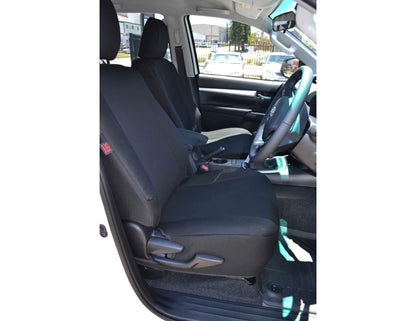 SupaFit Seat Covers to suit Toyota Hilux N80 Dual Cab 2015-Onwards