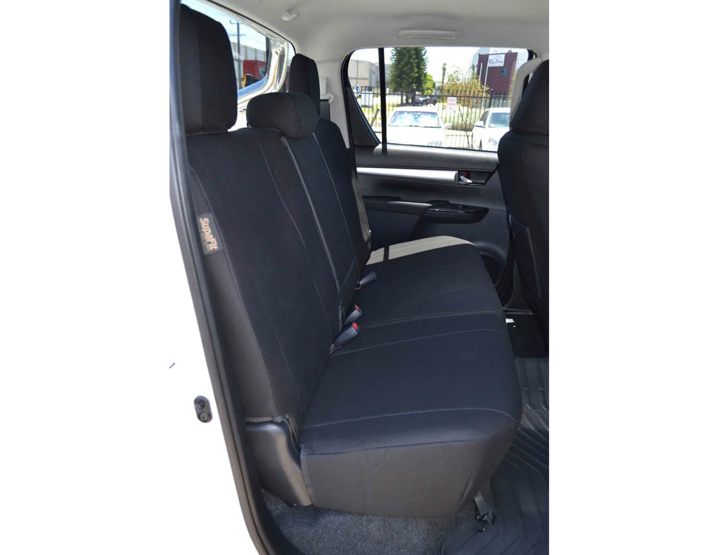 SupaFit Seat Covers to suit Toyota Hilux N80 Dual Cab 2015-Onwards