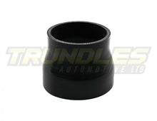 3"-3.75" Straight Silicone Reducer Joiner - Black