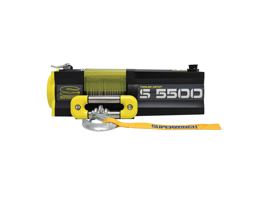 Superwinch S5500 Trailer Winch - Synthetic Rope