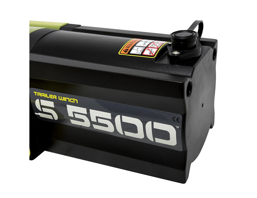 Superwinch S5500 Trailer Winch - Synthetic Rope