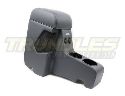 D.O.T.I Standard Length Floor Console to suit Toyota Landcruiser 76/79 Series Double Cab (Plastic Dash) 2009-Onwards