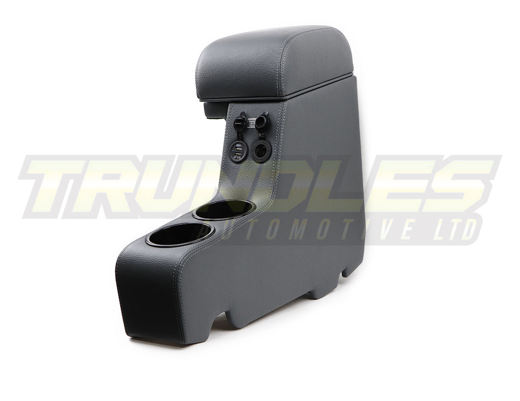 D.O.T.I Standard Length Floor Console to suit Toyota Landcruiser 76/79 Series Double Cab (Plastic Dash) 2009-Onwards