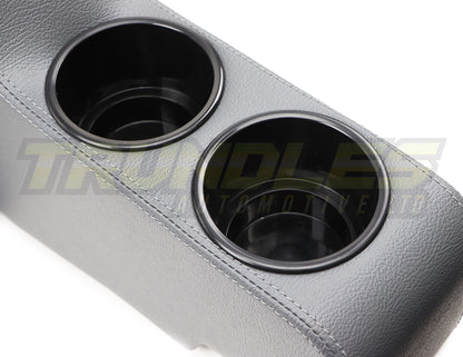 D.O.T.I Standard Length Floor Console to suit Toyota Landcruiser 76/79 Series Double Cab (Plastic Dash) 2009-Onwards