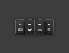 STEDI Push Switch to suit Isuzu D-Max / Mazda BT-50 2020-Onwards & MU-X 2021-Onwards