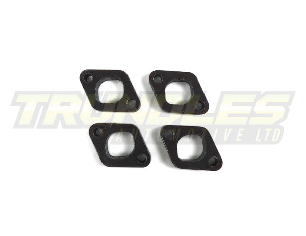Trundles 16mm Thick Individual Exhaust Flanges to suit Nissan TD27 Engines (Set of 4)