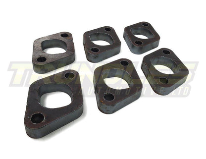 TD42 16mm Thick Individual Exhaust Flanges (set 6) - Trundles Automotive