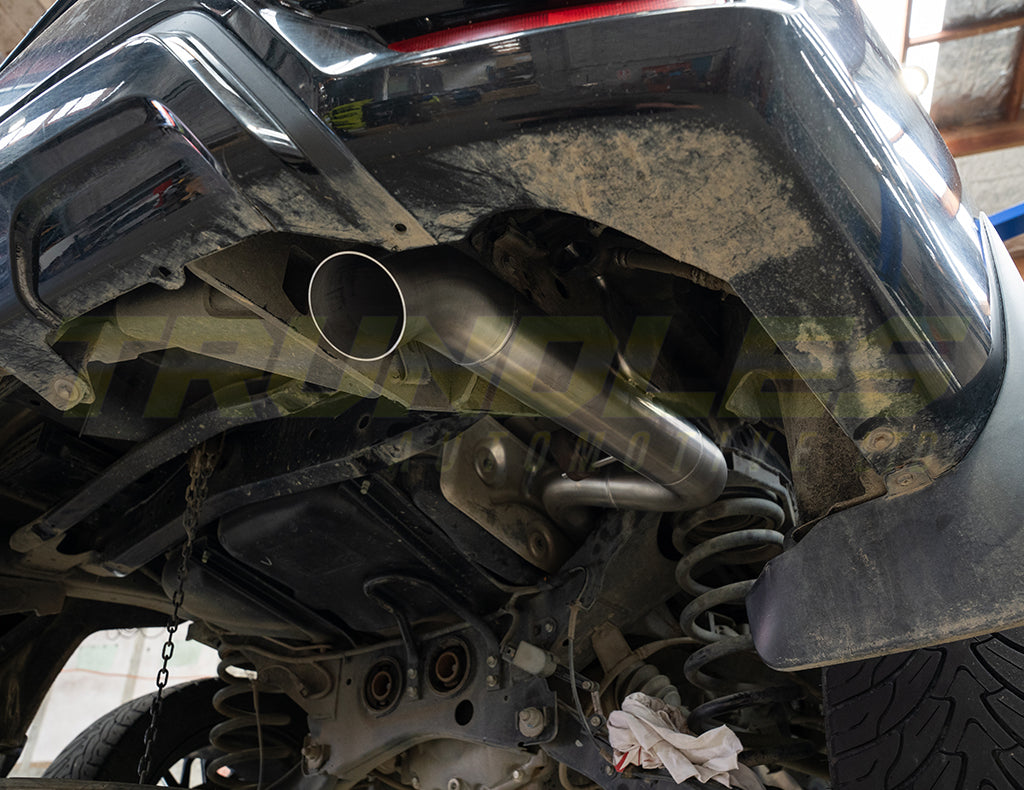 Trundles 4" Stainless Exhaust Cat-Back to suit Nissan Patrol Y62 2010-Onwards