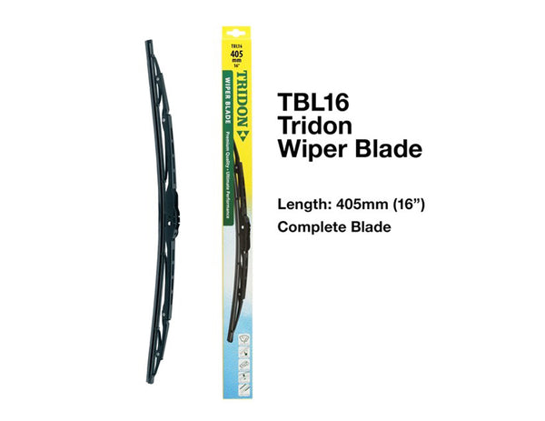 Tridon Wiper Blade - 16"/405mm