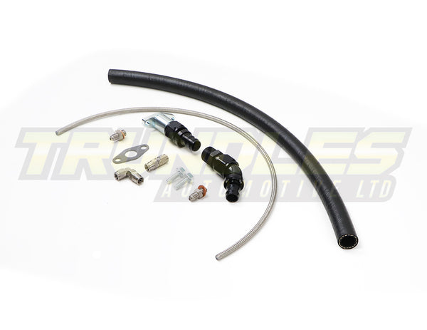 Trundles Oil Feed & Drain Kit to suit Nissan TD42 Black Top Engines
