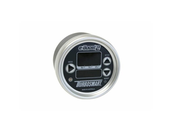 Turbosmart e-Boost2 66mm Boost Controller (Black/Silver)