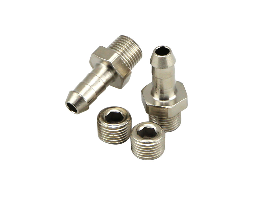 Turbosmart 1/8th NPT 6mm Hose Tail Fittings & Blanks