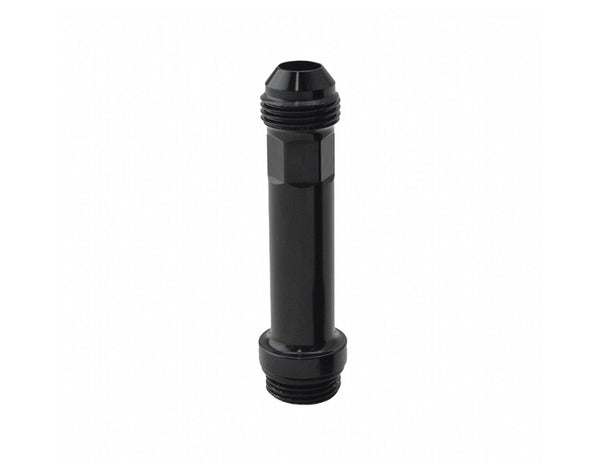 Billet Turbo Drain 70mm Extension -8 Male to -8 Female - Black