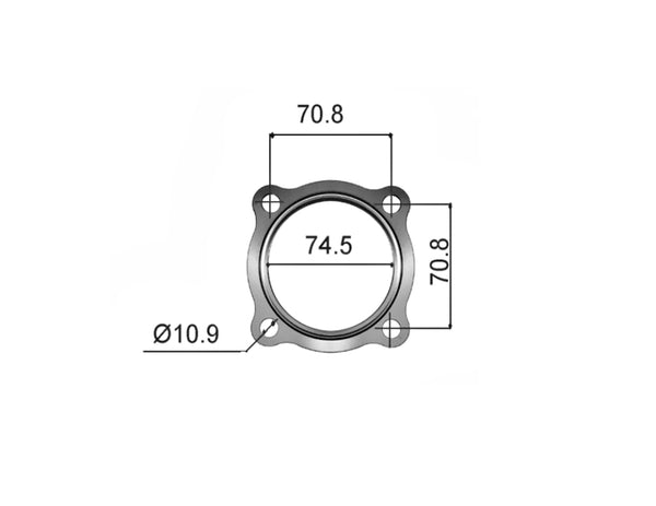 Permaseal MLS-R GT35 Turbo Exhaust Housing Gasket