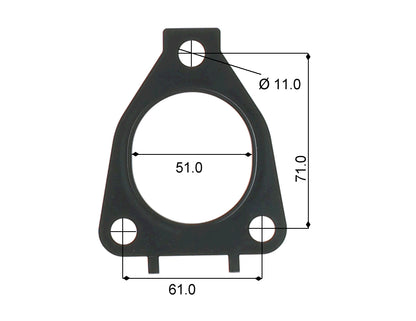 Permaseal MLS-R Turbo Inlet Gasket to suit Toyota 1KZ/1KD Engines