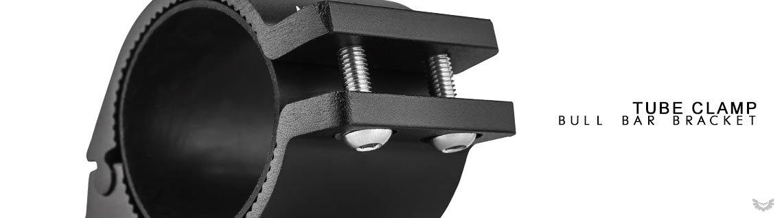 STEDI Bull Bar Tube Mounting Brackets 76mm-81mm - Trundles Automotive