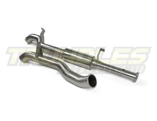 Trundles 4" Stainless Exhaust (DPF-Back) to suit Toyota Landcruiser VDJ76 Series 2016-Onwards