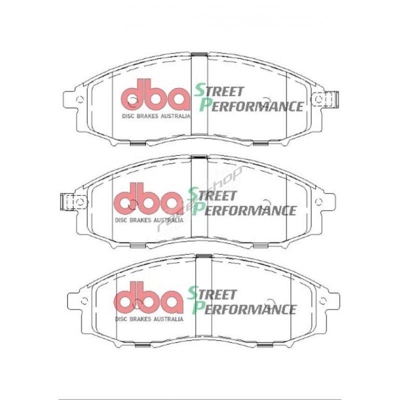 DBA SP Front Brake Pads - Nissan Navara D22 99-05 - Trundles Automotive