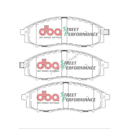 DBA SP Front Brake Pads - Nissan Navara D22 99-05 - Trundles Automotive