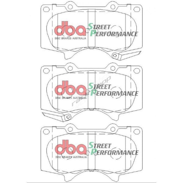 DBA SP Front Brake Pads - Toyota Hilux 05-15 (318mm Rotor) - Trundles Automotive