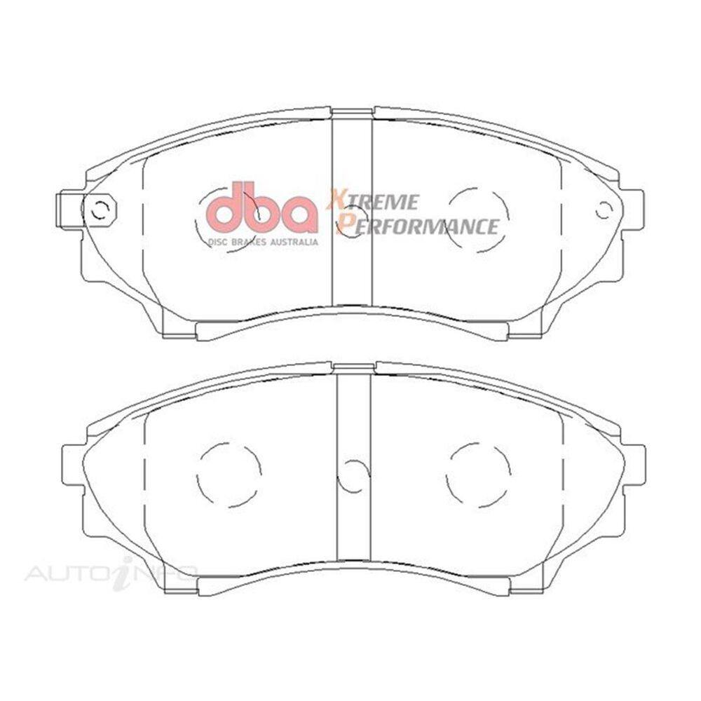 DBA XP Front Brake Pads - Ford Ranger PK/PJ 07-11 - Trundles Automotive