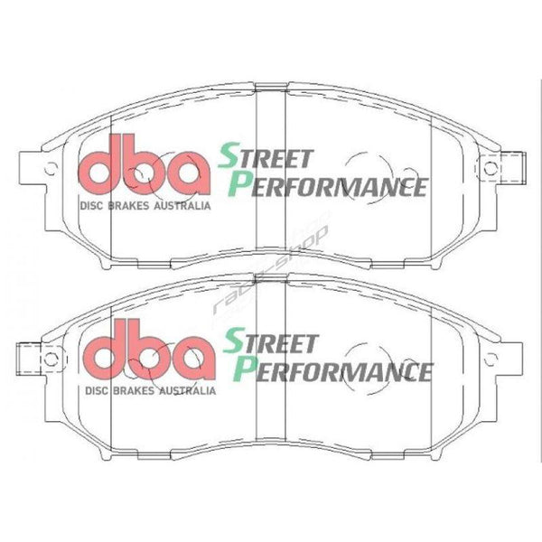 DBA SP Front Brake Pads - Nissan Navara D40 05-15 (320mm Rotor) - Trundles Automotive