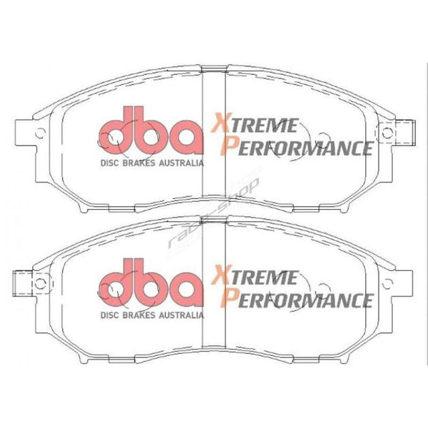 DBA XP Front Brake Pads - Nissan Navara D40 05-15 (320mm Rotor) - Trundles Automotive