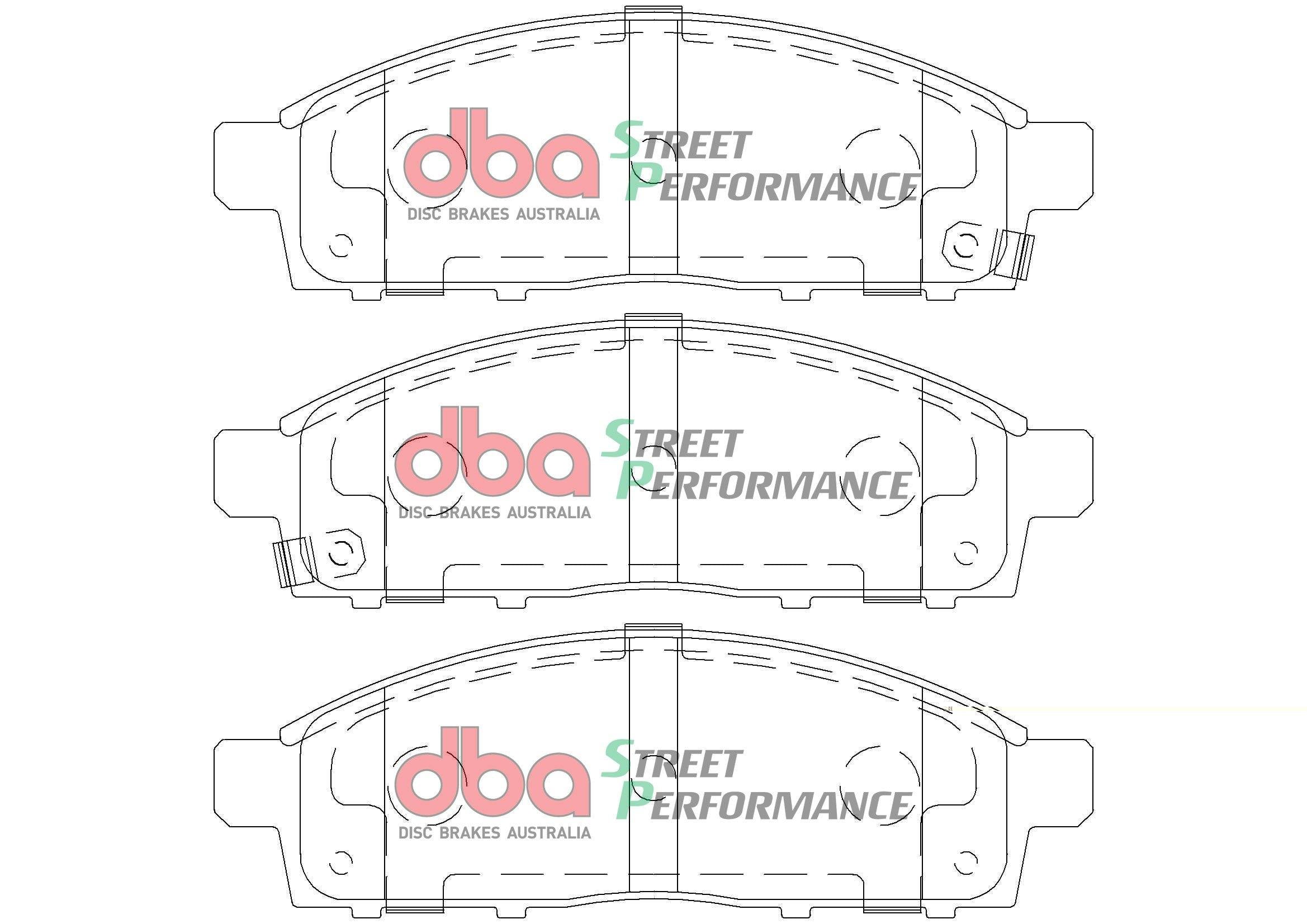 DBA SP Front Brake Pads - Mitsubishi Triton 2015-2019 MQ - Trundles Automotive